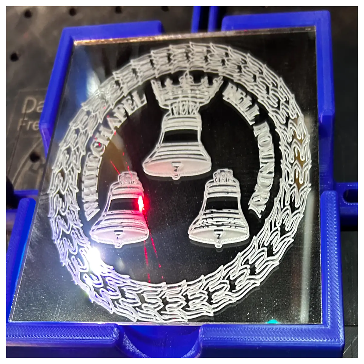 laser mirror alignment jig holder for semiconductor diode mounting fixture