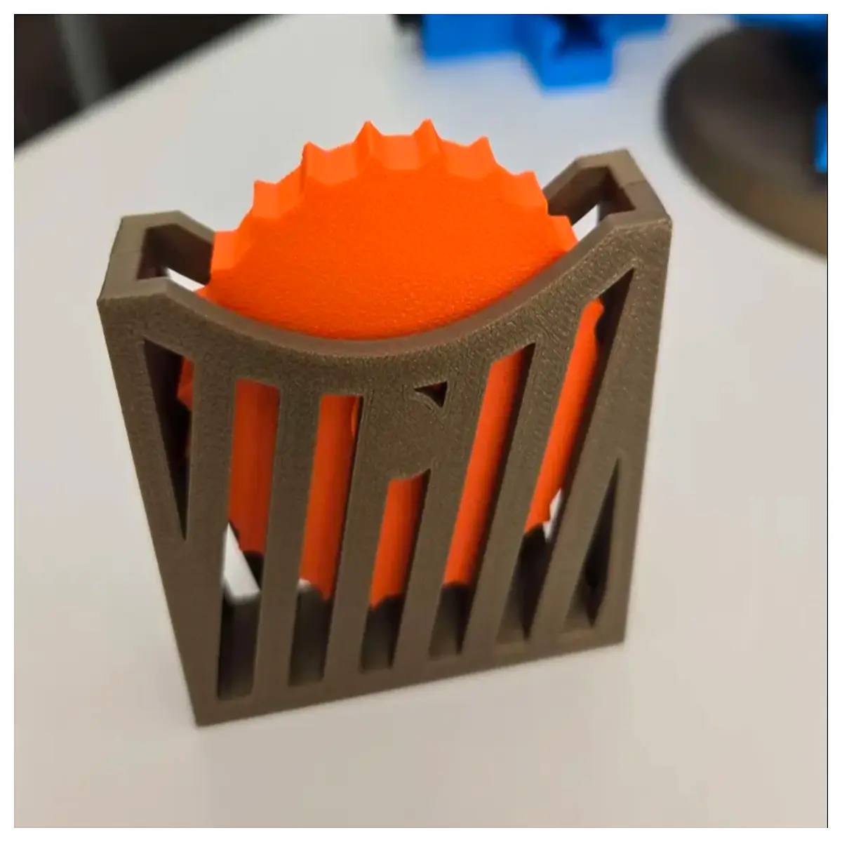 large fidget gear clicker toy stress relief anxiety reducer tactile sensory tool for adults adhd