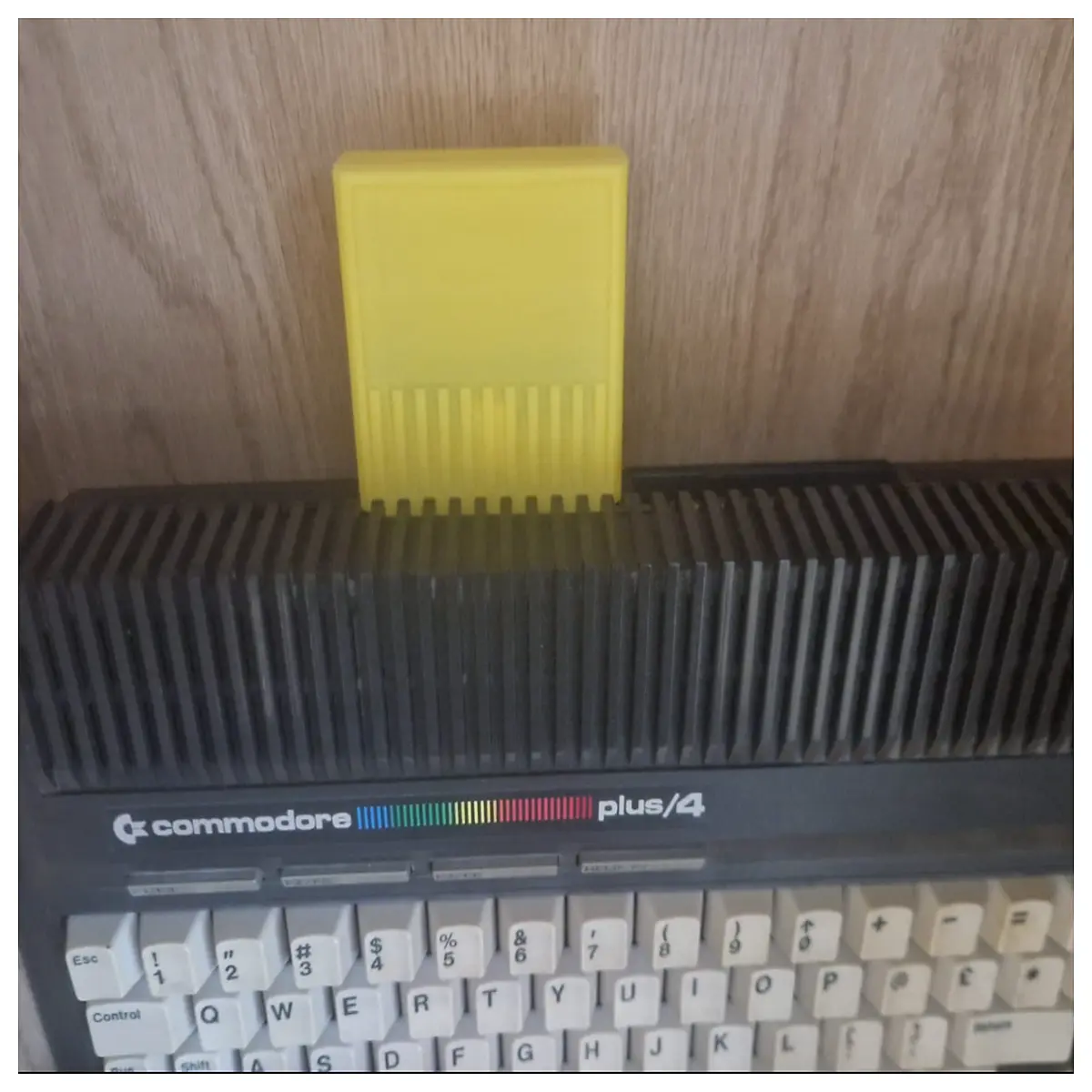 vintage commodore 264 ted tape cartridge c16 plus4 data storage media retro gaming hardware