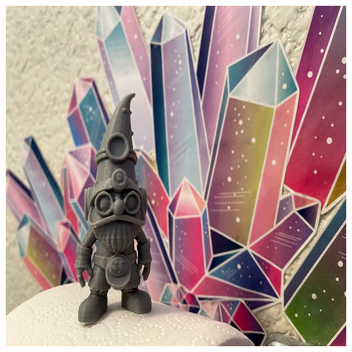 steampunk goblin figurine brass clockwork toy vintage mechanical dwarf collectible fantasy miniatures for tabletop rpgs