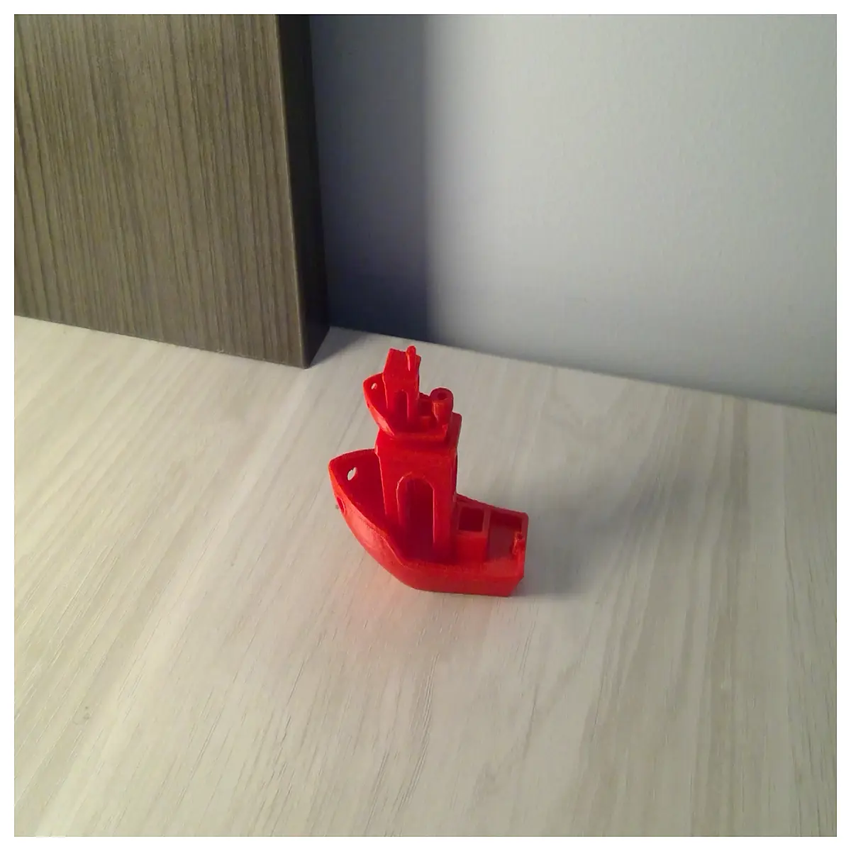 printed benchy stacking toy novelty desk organizer funny engineers