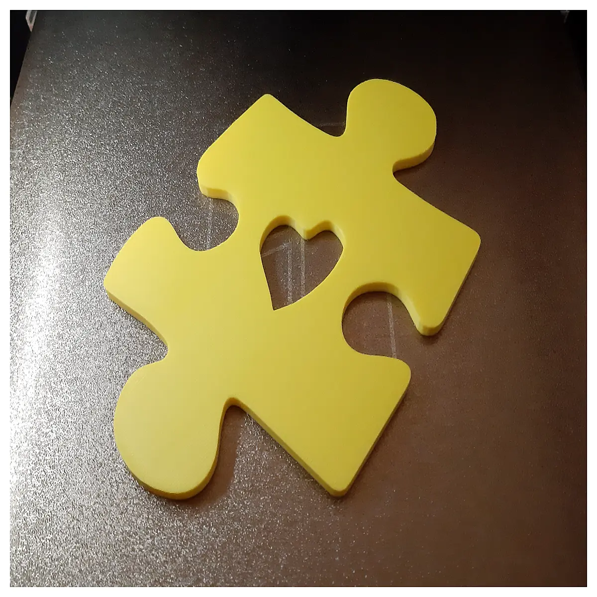 autism awareness jigsaw puzzle shape special needs adults kids therapy sensory toy