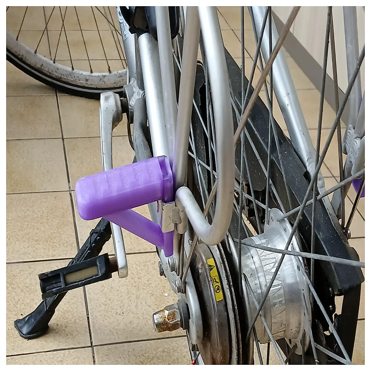 bike passenger footrest pegs for kids rear seat safety grips non slip rubber pedals