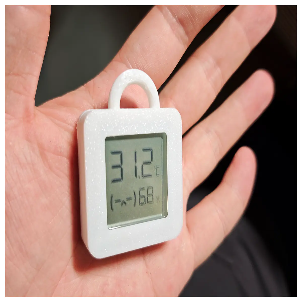 thermometer case with lanyard loop tactical protective cover for mi temp sensor durable shockproof housing