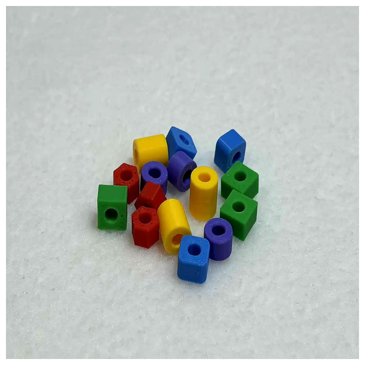 friendship bracelet beads 5 types mixed colors plastic spacer charms for kids diy jewelry making crafts