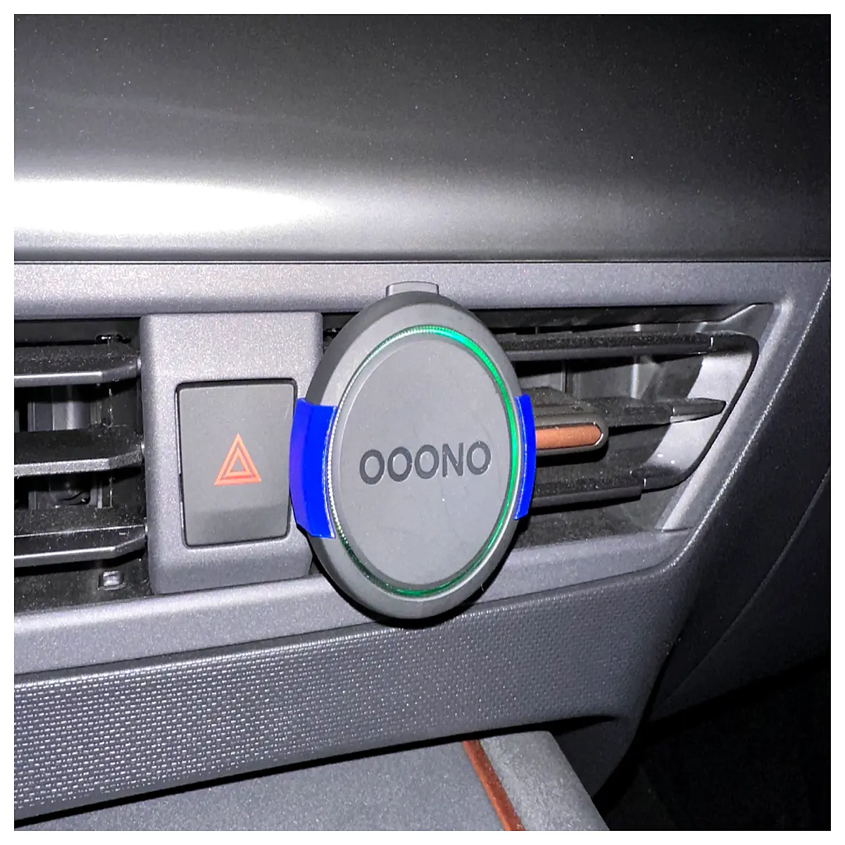 ooono co driver 2 magnetic air vent car phone holder mount for universal dashboard grip