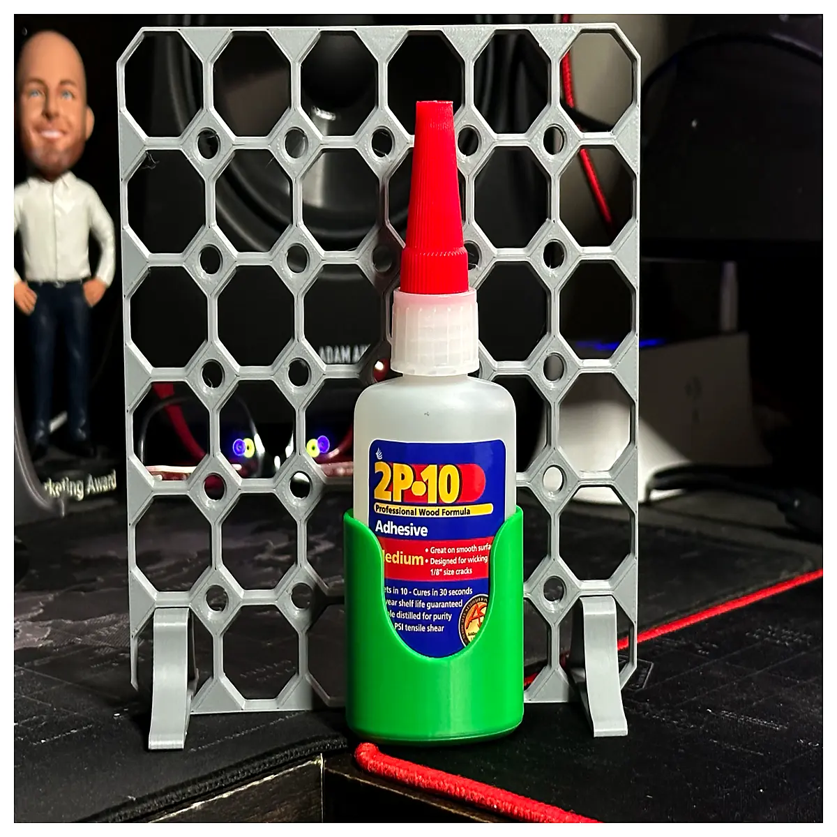 duty 2p10 multi panel clipless adhesive cup glue no tools mounting
