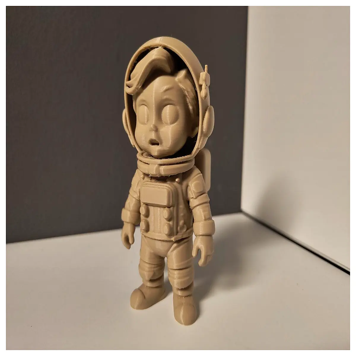 cute mini astronaut figurine 120mm space decor for desk shelf collectible toy gift