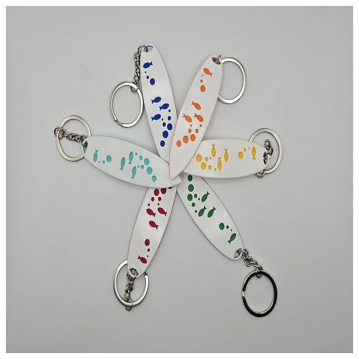 surfboard keychain resin ocean wave beach decor surfers