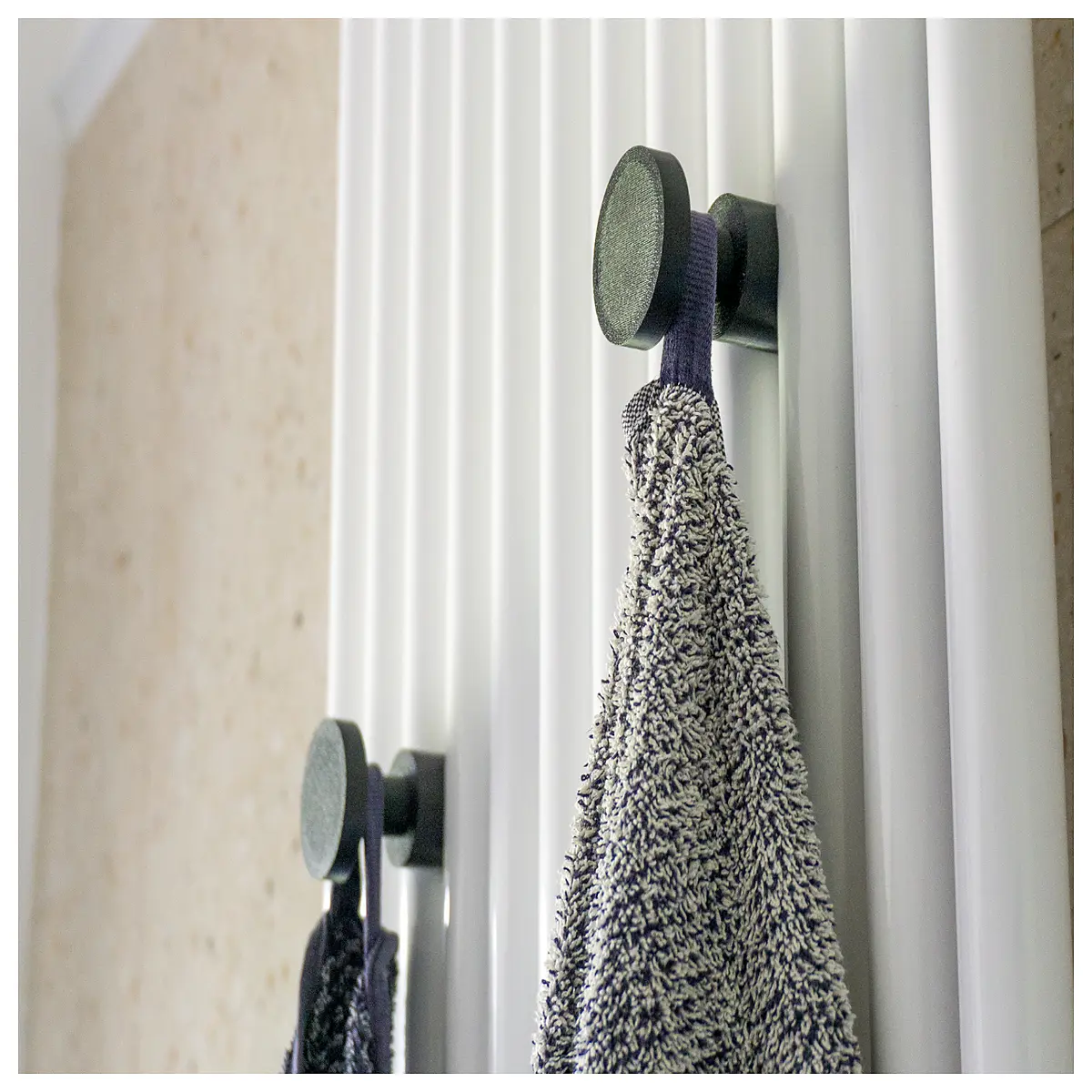 radiator hook duty wall mount for hanging coats towels bathroom organizer storage