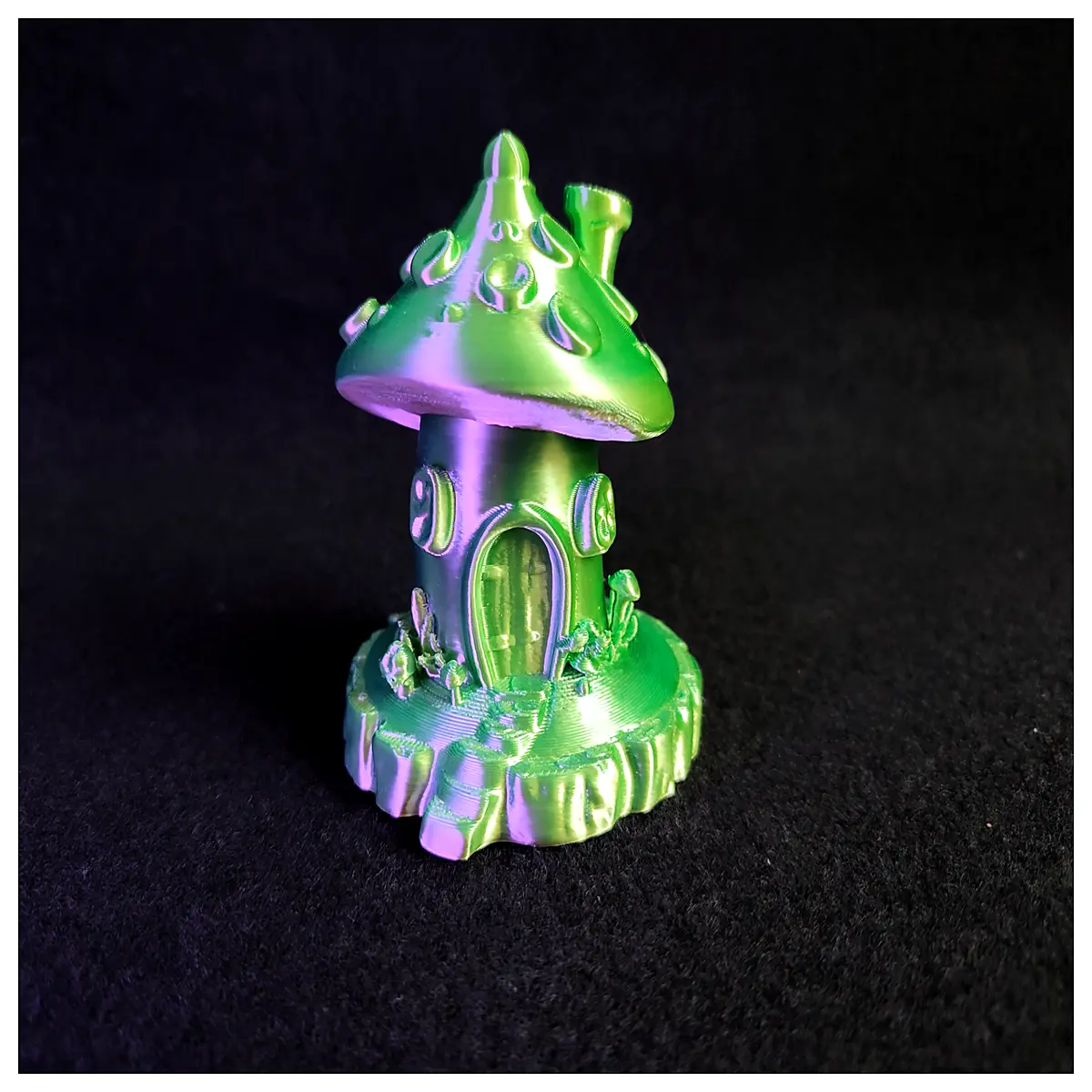 forest mushroom house diorama miniature scenery diy craft for terrarium decoration nature theme