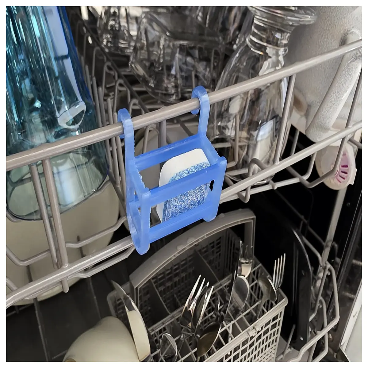 dishwasher detergent pods basket organizer insert holder for dishwasher door rack