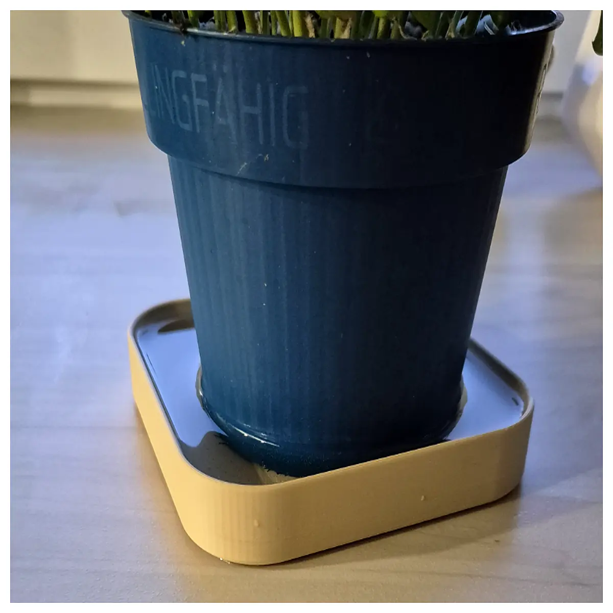 waterproof herb planter tray with drainage holes for indoor outdoor garden pots