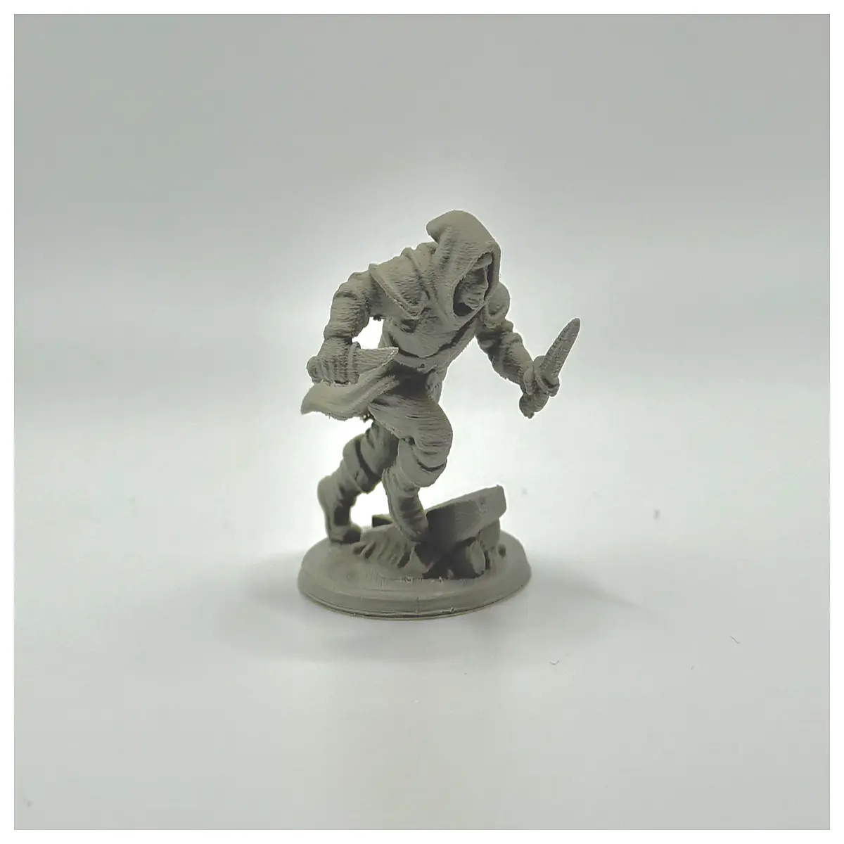 d d minis shadow assassin painted resin figure for tabletop rpg campaigns