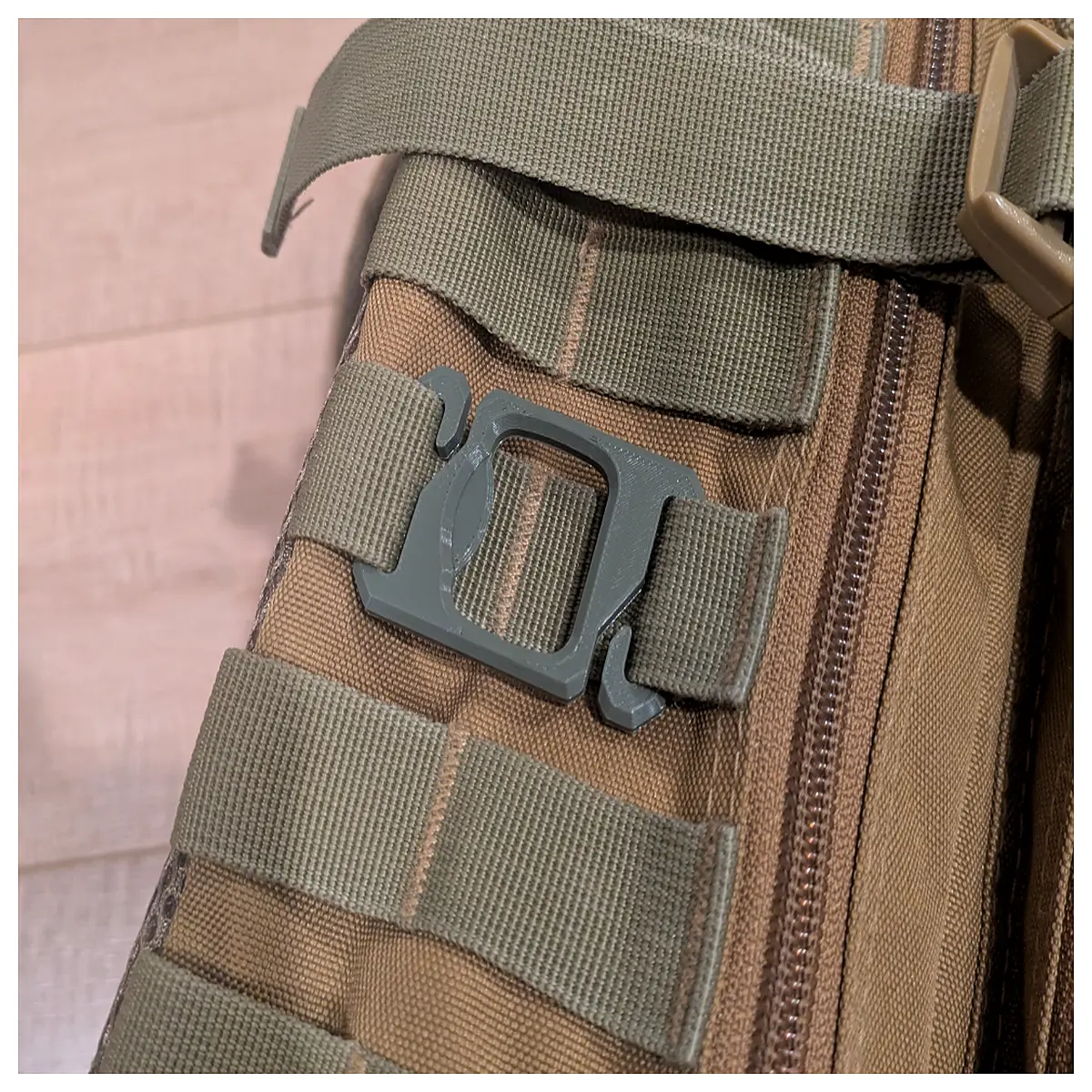 tactical molle bottle opener mk2 keychain tool multi function survival gear outdoor camping hiking emergency