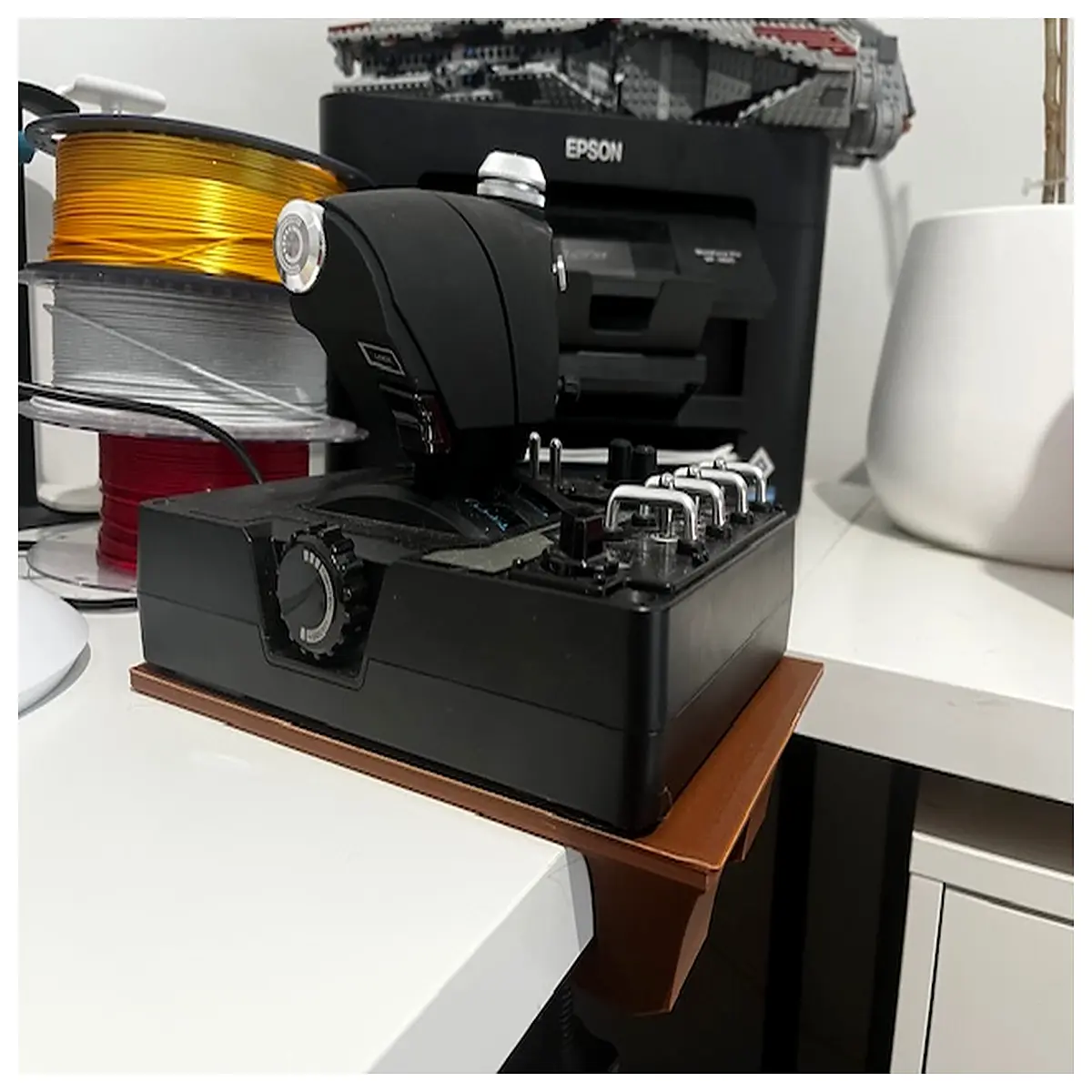 game controller desk organizer for ps5 joycon switch grip holder desktop accessory