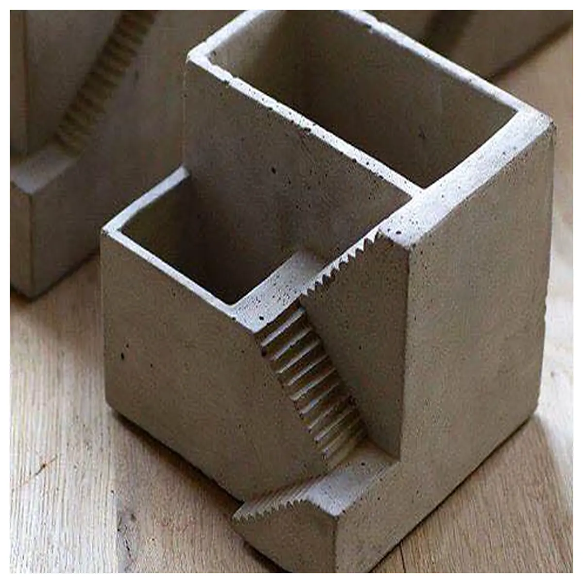 minimalist geometric planter pot for indoor succulents cactus modern home office desk decor