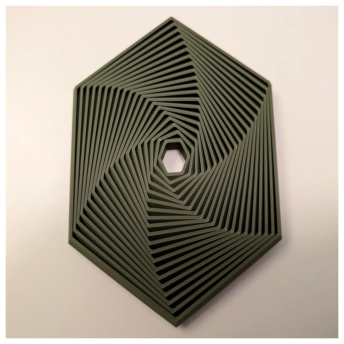 hexagonal spiral fidget toy stress relief anxiety reducer sensory tool for adults kids aid
