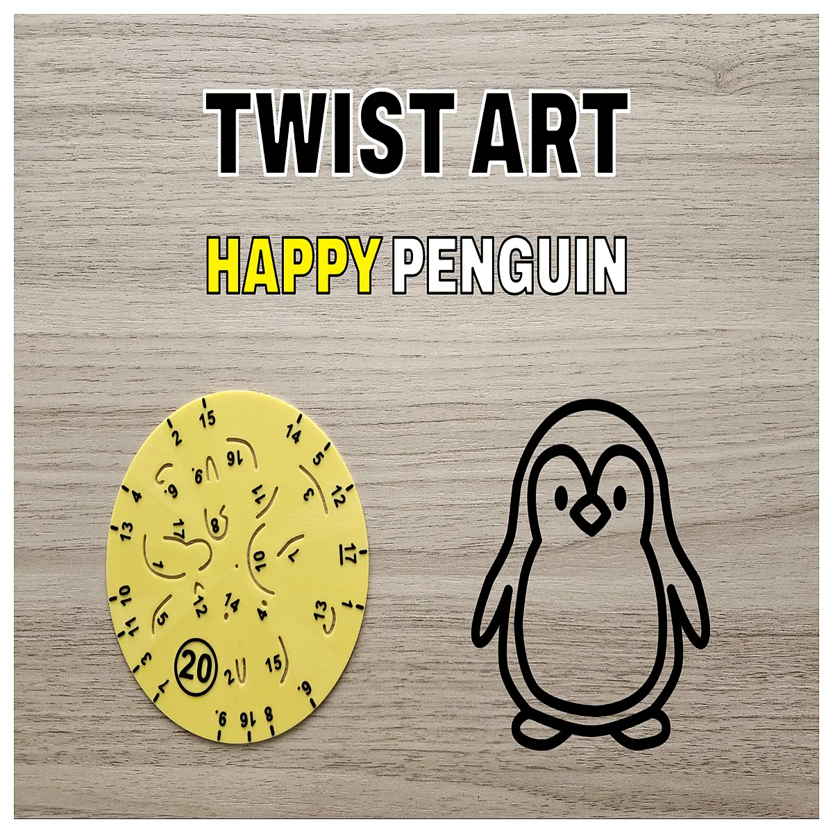 rotating art template 20 penguin painting stencil for kids drawing supplies