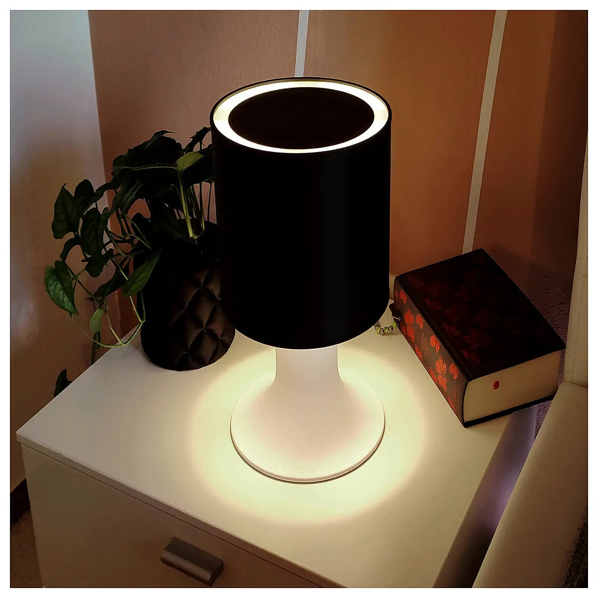 minimalist desk piston architectural scale for office decor