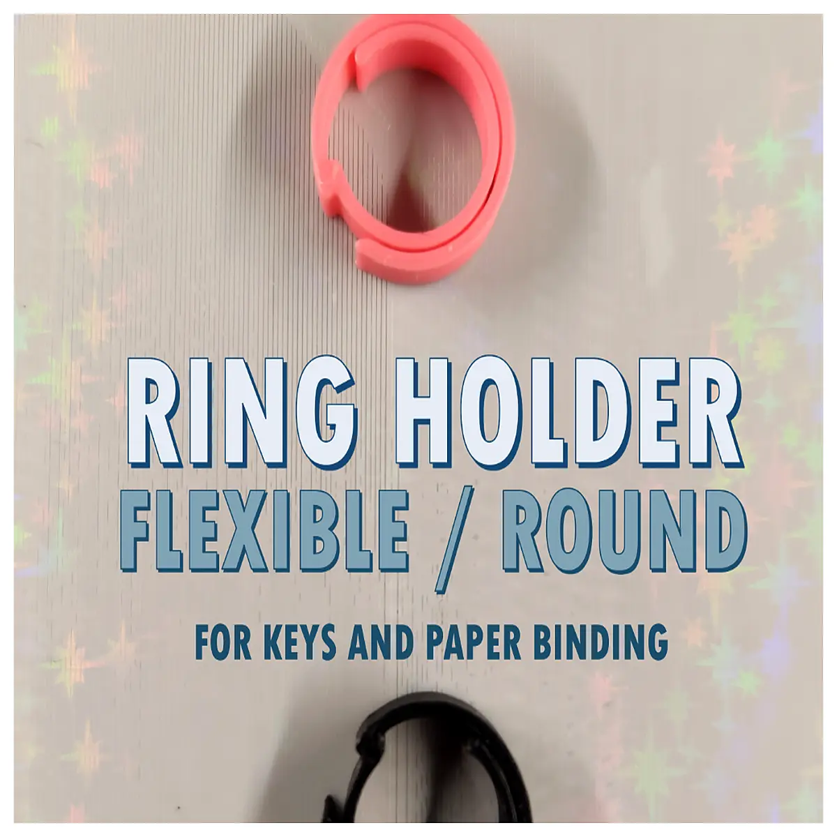 round keyring binder rings split ring keys organizer metal circle clip for notebooks and documents