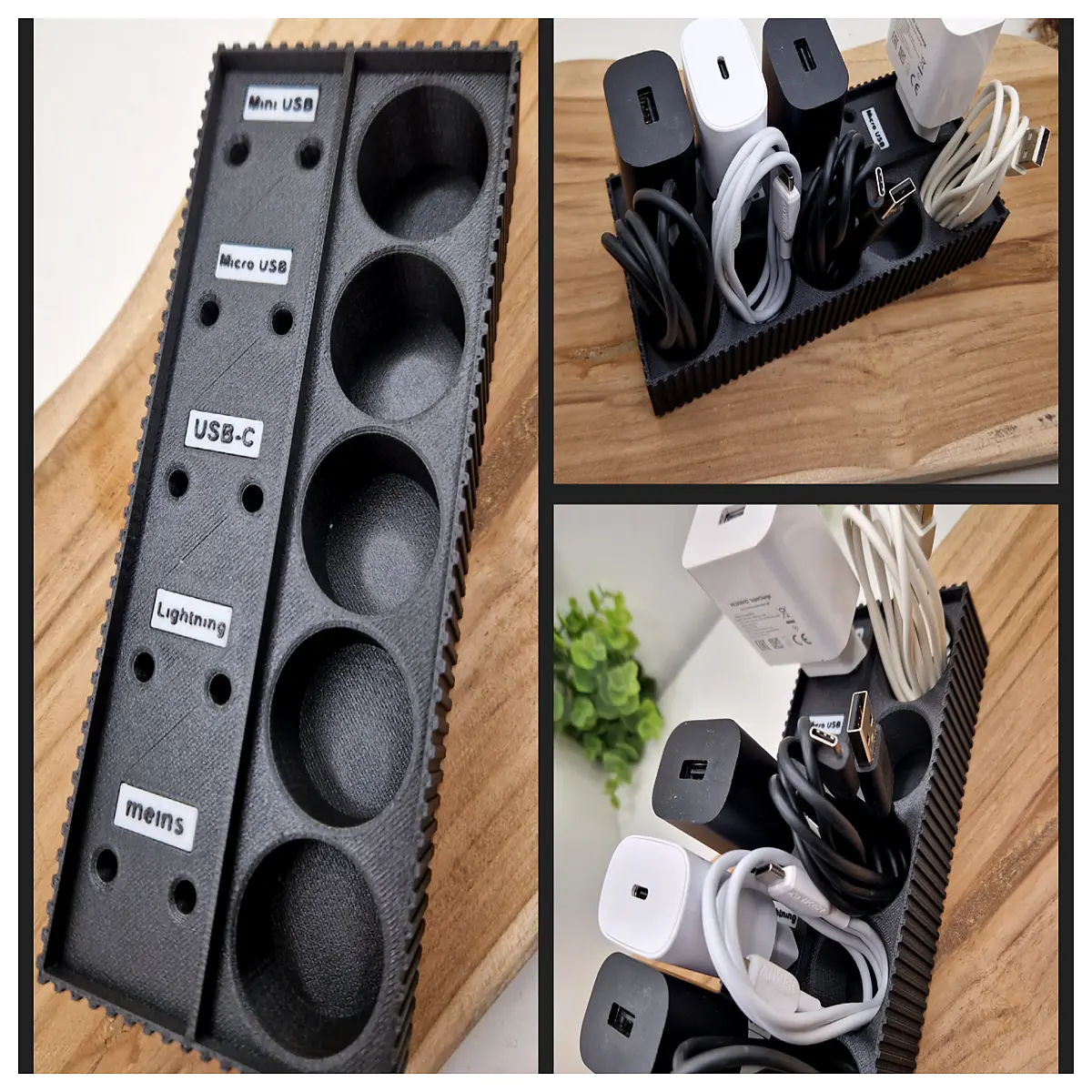 cable organizer clips for charging cords desktop wire management system cord holder storage box