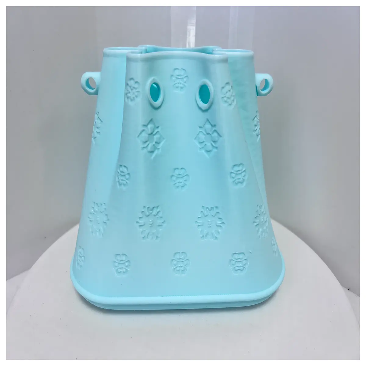 bo xiang pattern storage vase bag organizer desk tidy home decor container