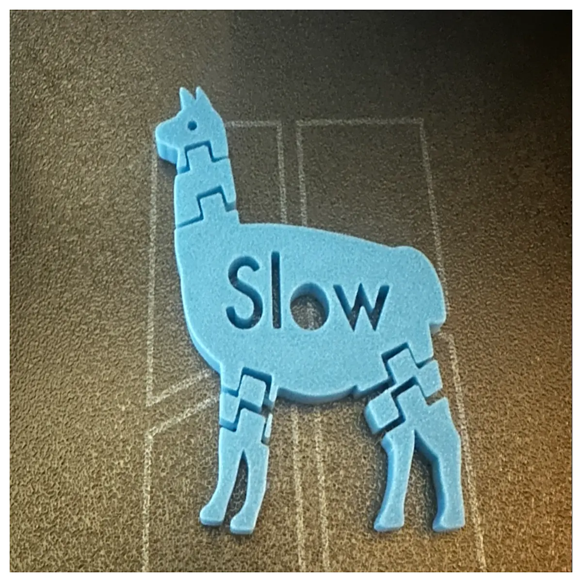 slow motion alpaca fishing toy stress relief fidget for anxiety