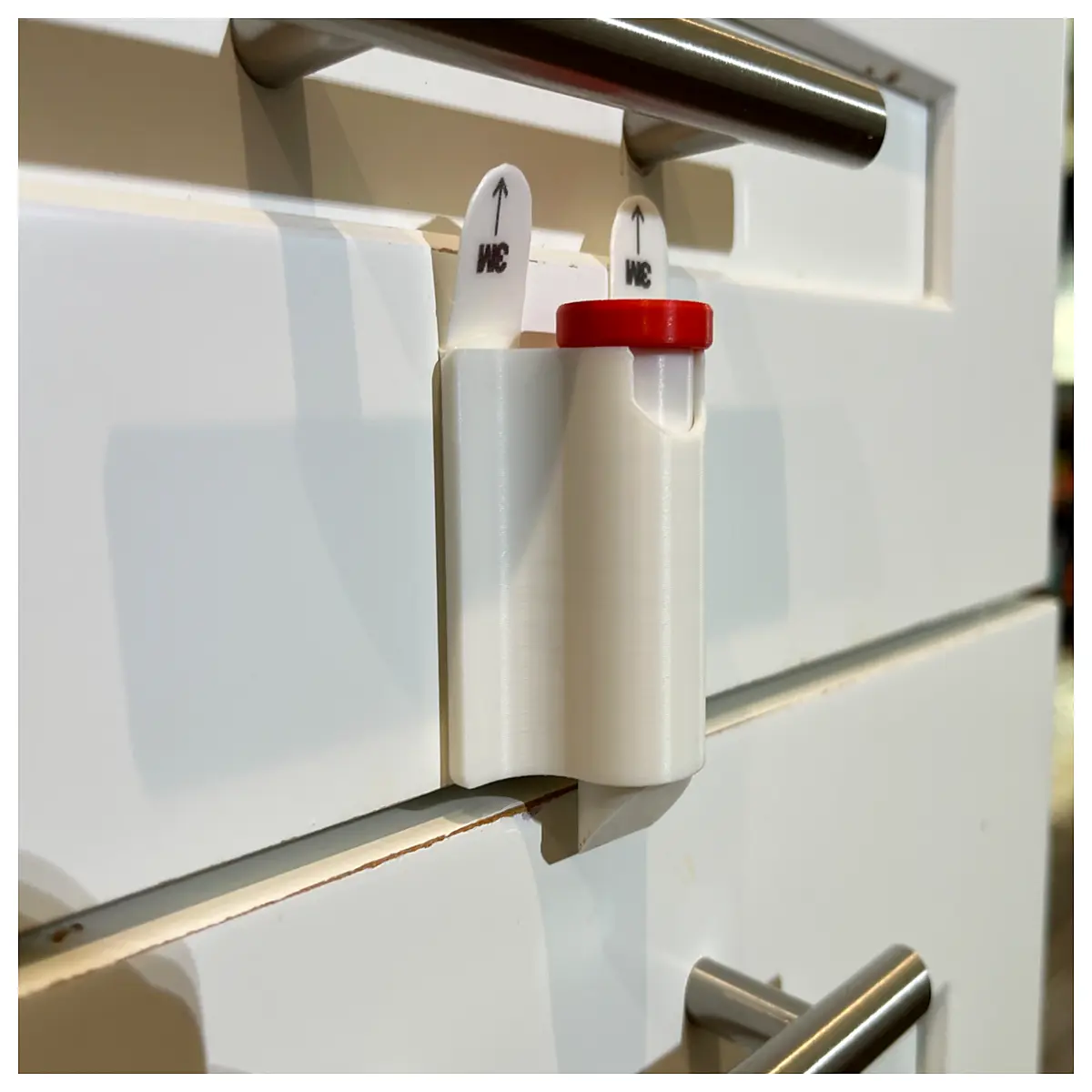 child safety lock for pull out trash can cabinet drawer toddler proof latch