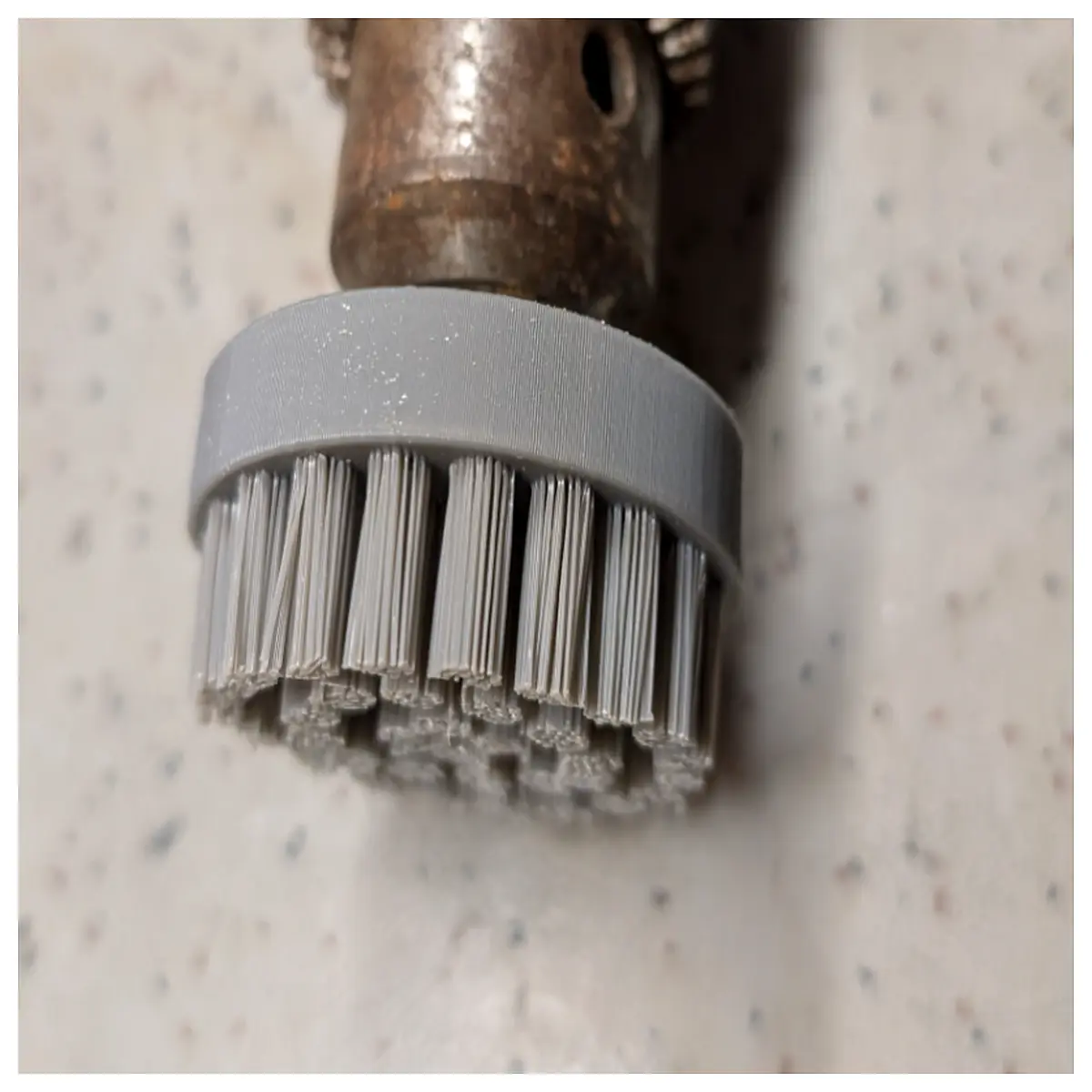 50mm diameter round brush for cleaning polishing and detail work