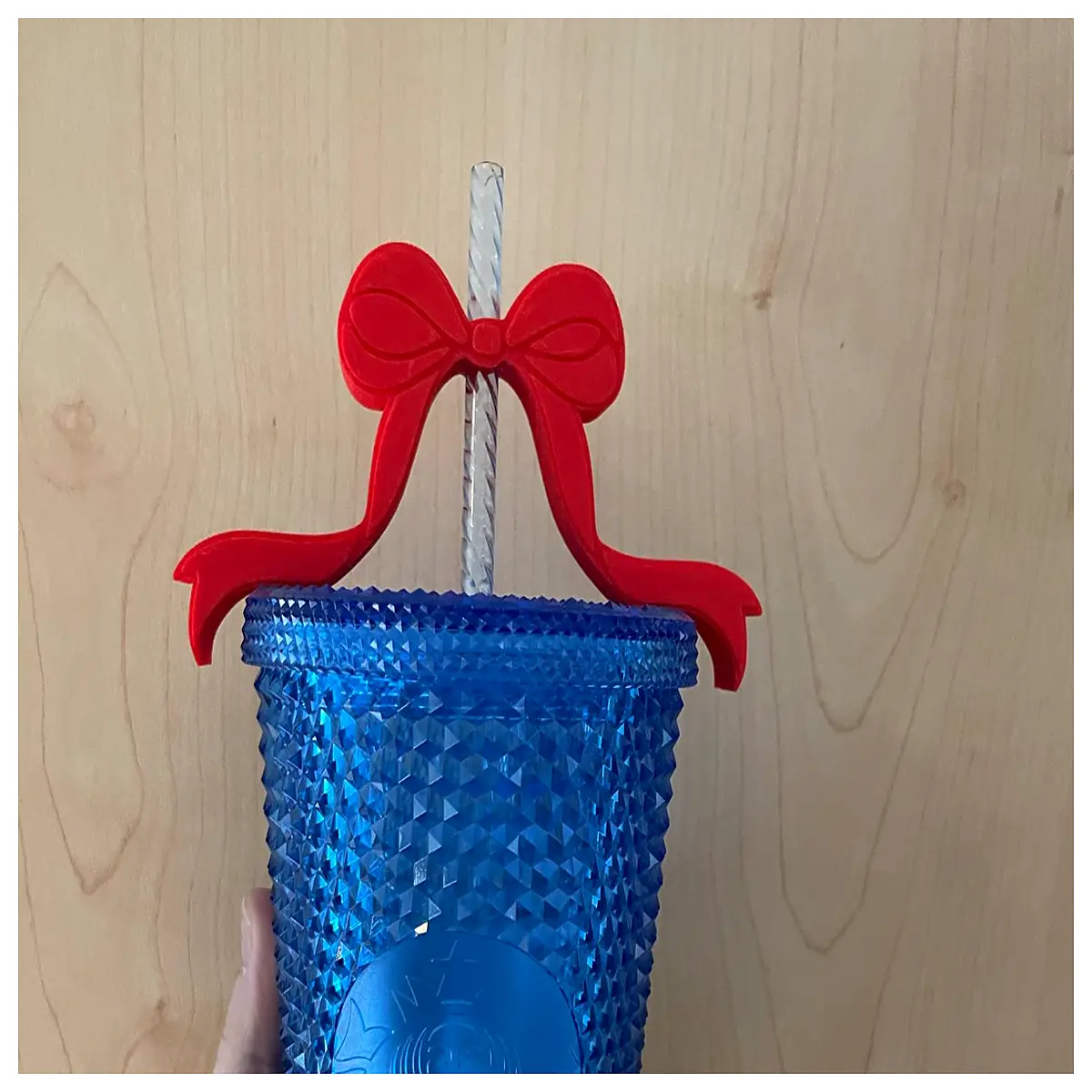 large bow straw covers for kids birthday party favors and drink decoration