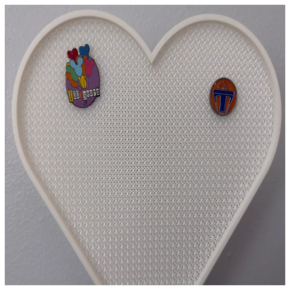 shaped pin board for jewelry organization and craft storage