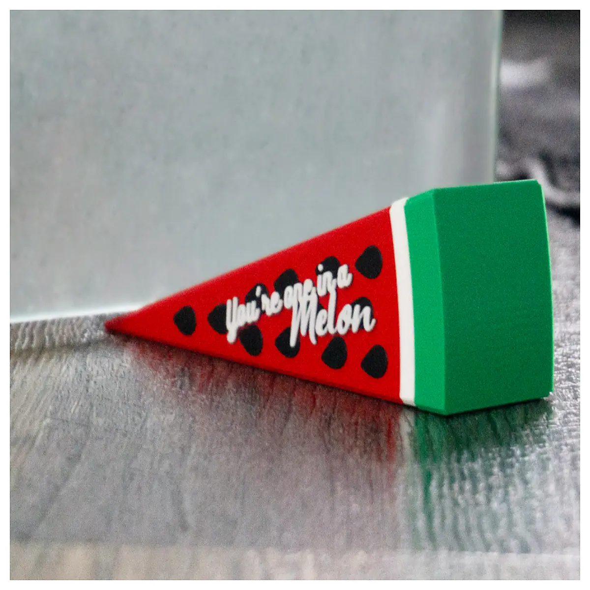 watermelon door stopper for kids safety cute fruit shaped wedge to keep doors open or closed anti pinch rubber barrier