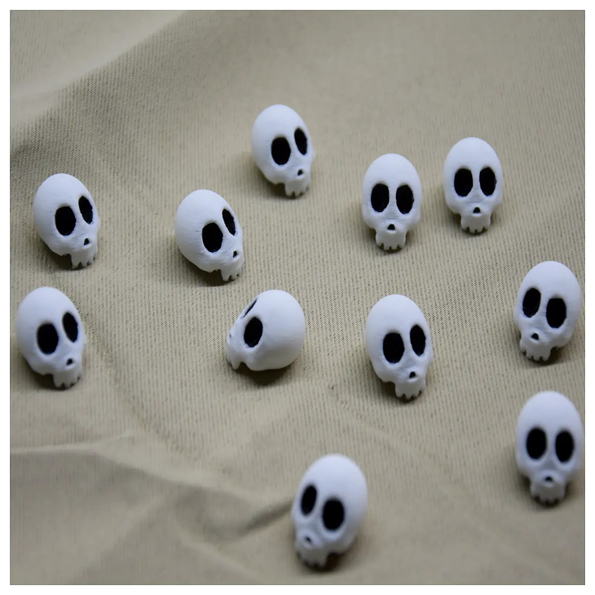 mini skull charm for jewelry making diy pendant necklace accessories gothic metal beads
