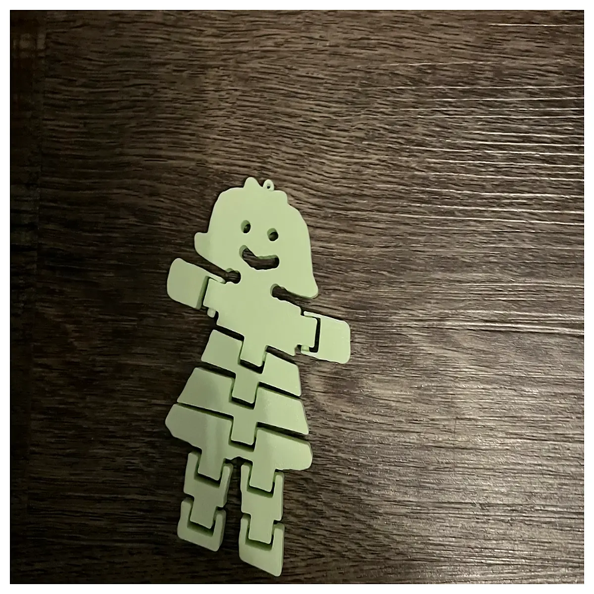articulated action figure girl doll with movable joints for posing and collecting