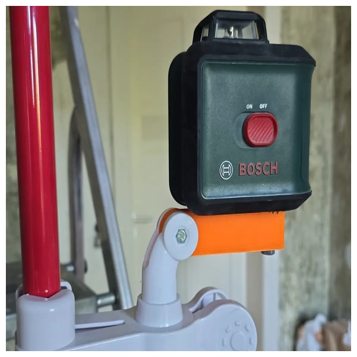 laser level bracket mount holder for wall ceiling floor alignment tool accessory