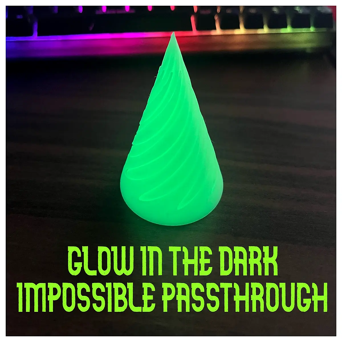glow in the dark impossible pass through trick props illusionist party favors