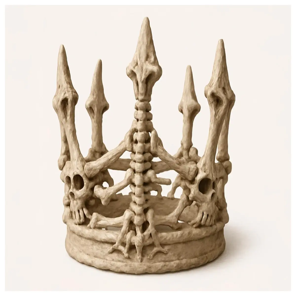anime cosplay skull king crown prop skeleton headpiece party costume accessory