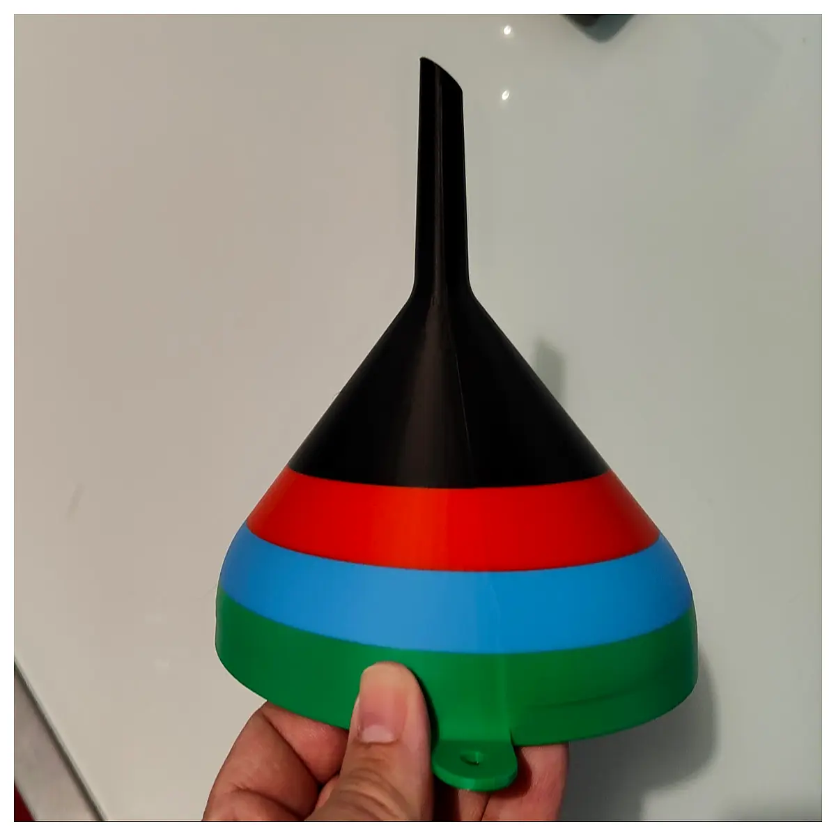 large capacity funnel for oil thick plastic lab pouring spout wide mouth kitchen strainer