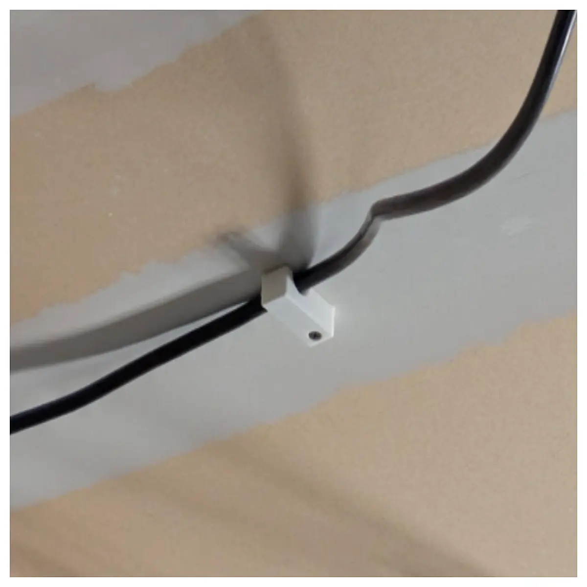 ceiling wire clip anti pinch safety holder for electrical cables cord organizer home wiring management