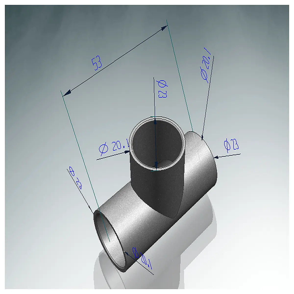 20mm diameter 3 way aquarium pipe fitting water inlet outlet connector tank drainage hose adapter