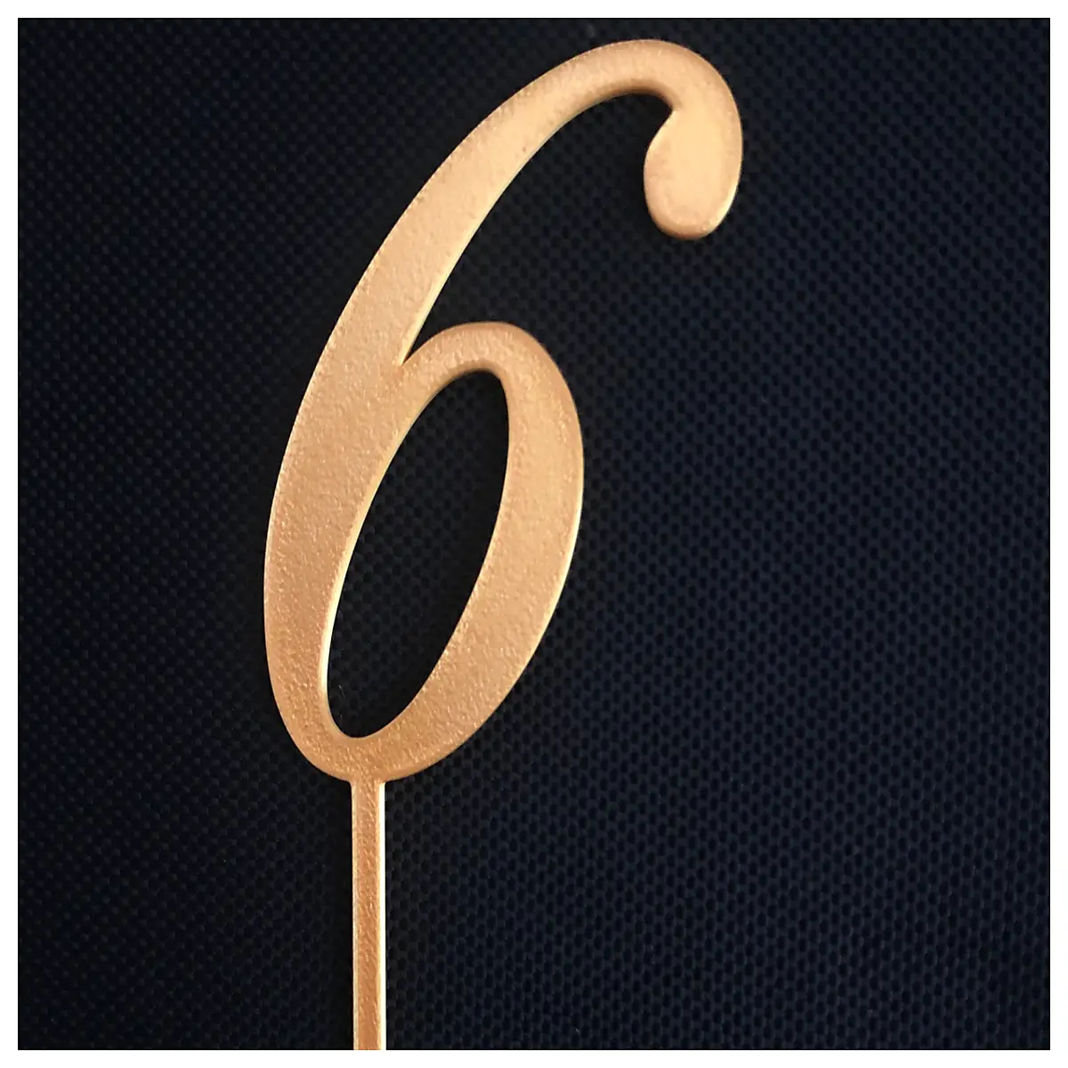 edible cake toppers set 6 number 6 birthday decoration fondant numeral for party supplies