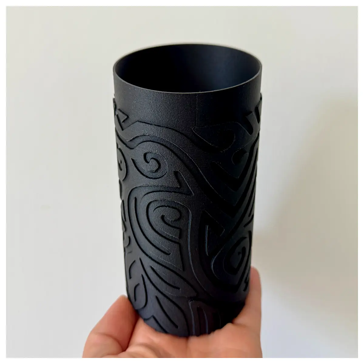 desktop organizer pen holder with totem design office desk accessories for writing utensils storage