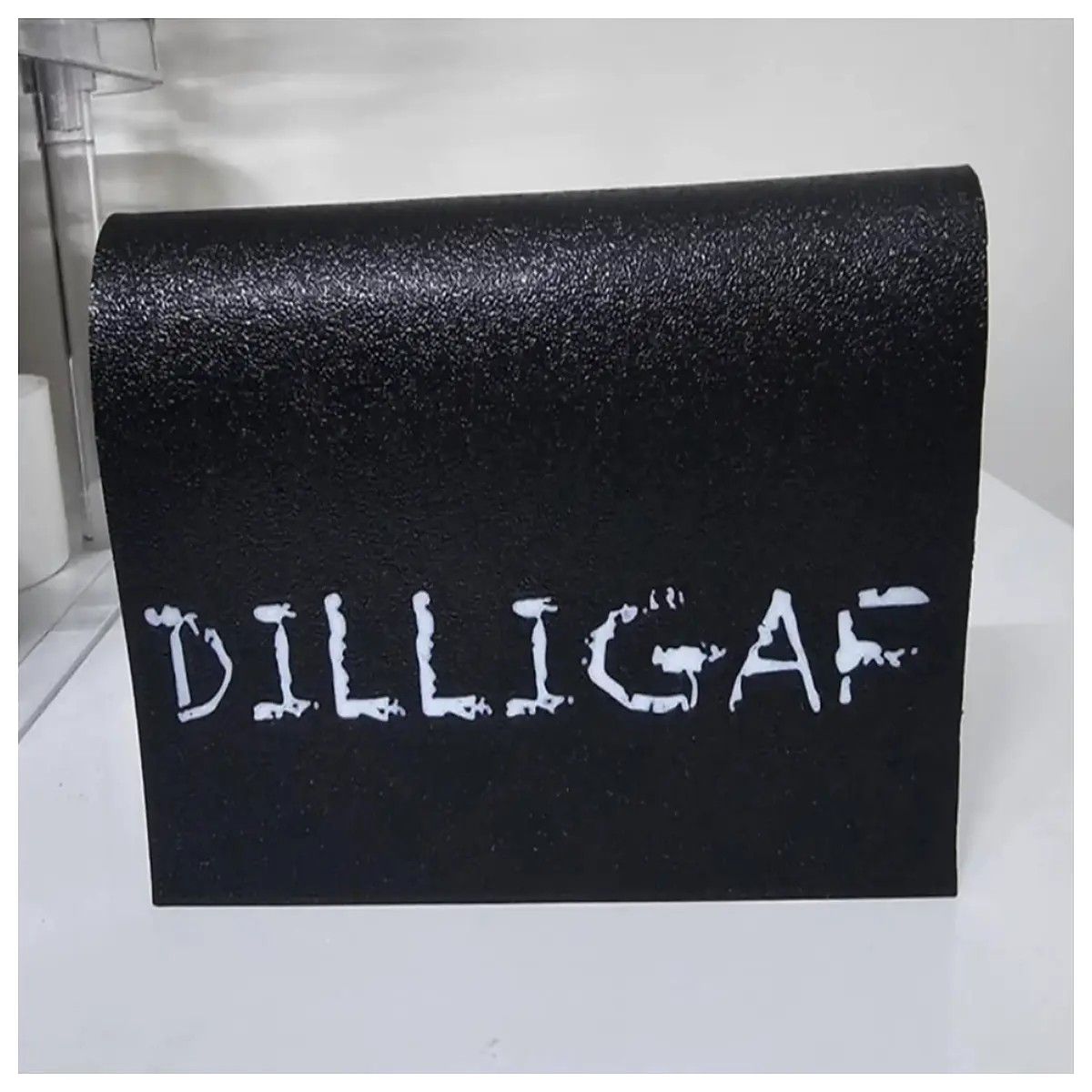 funny dilligaf sticker waterproof vinyl decal for laptop water bottle car bumper wall art novelty gift