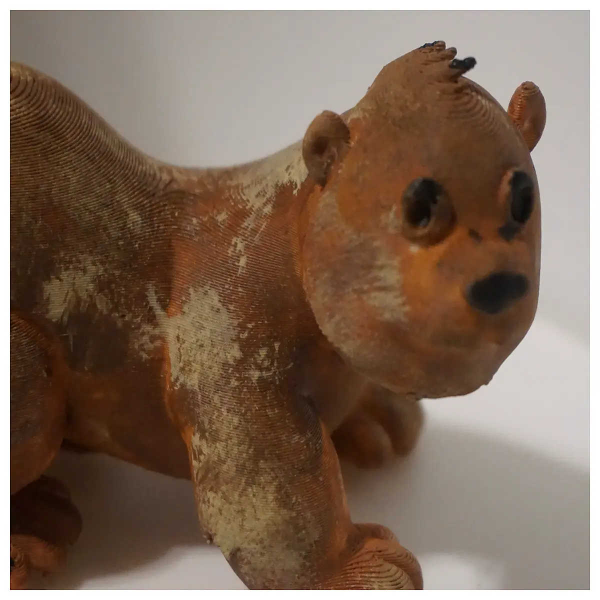 cute otter plush toy soft stuffed animal for kids gift realistic river otter doll