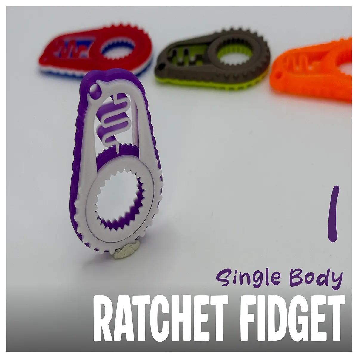 fidget spinner keychain stress relief gear wheel toy for anxiety anti stress pocket gadget