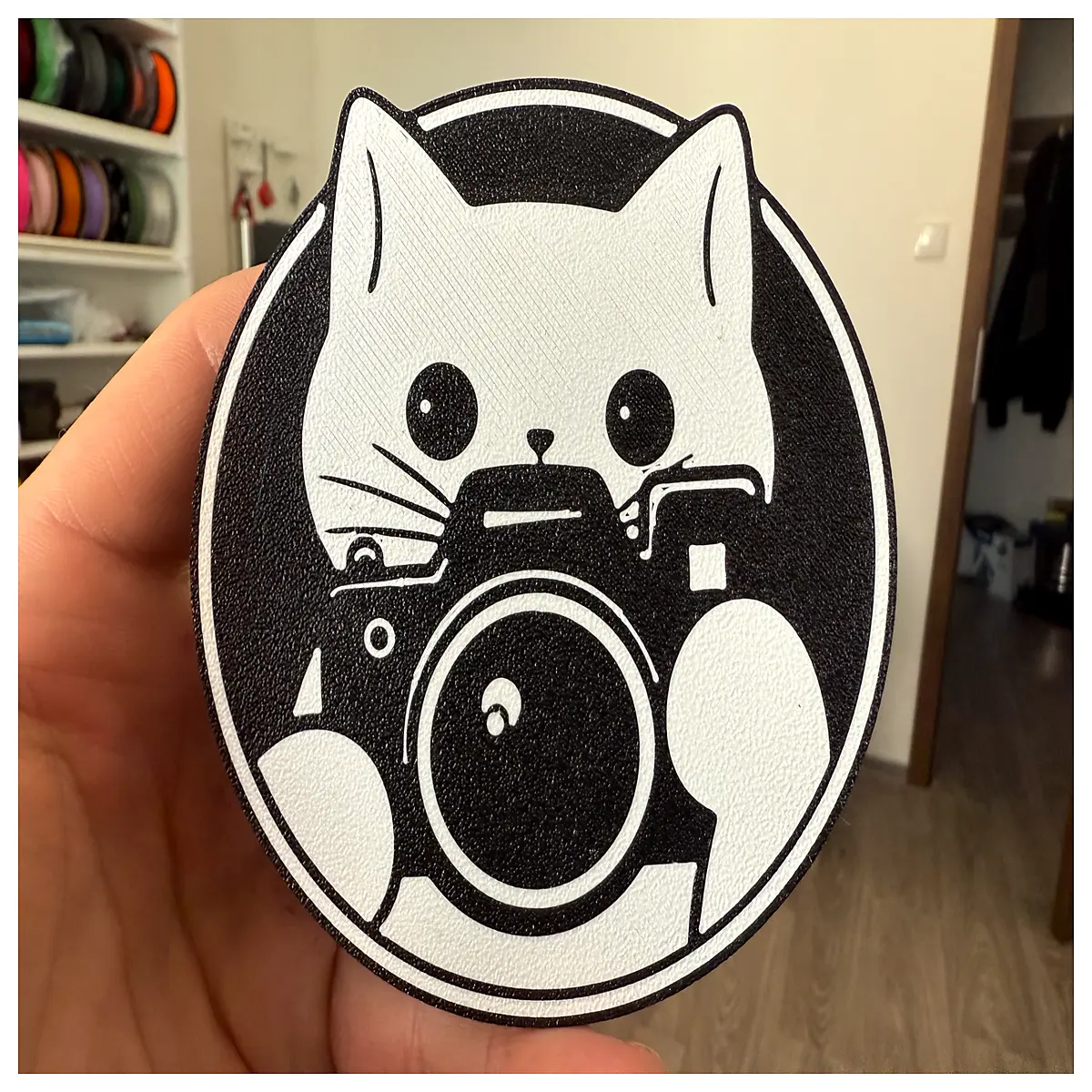 cute cat coaster set silicone non slip drink mat for coffee mug tea cup kitchen table decor