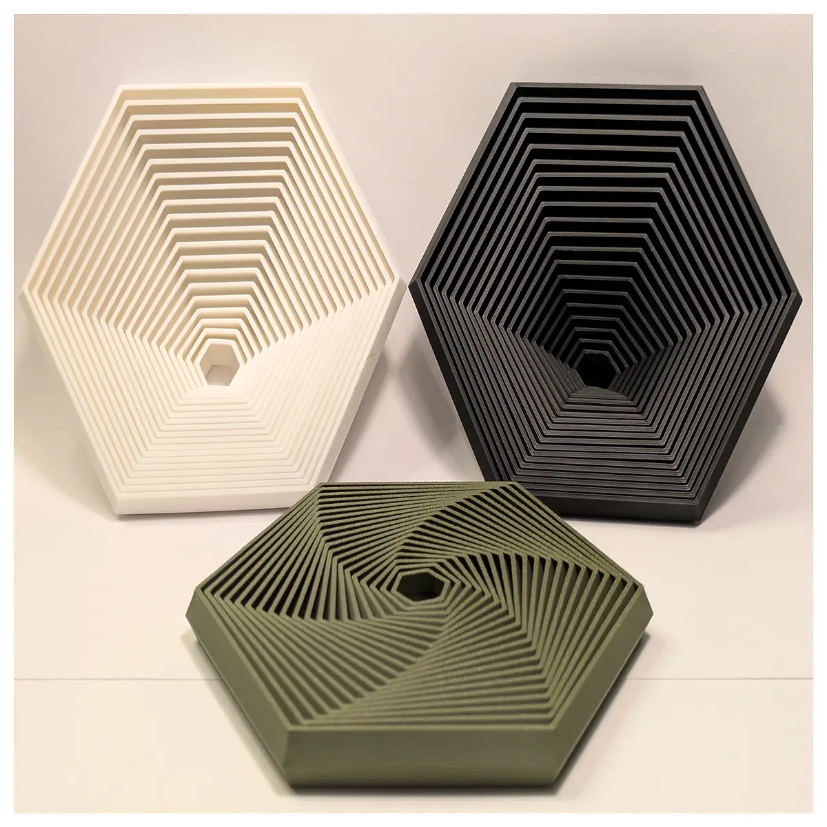 hexagonal spiral fidget toy v2 anti stress relief cube for adults anxiety reduction aid
