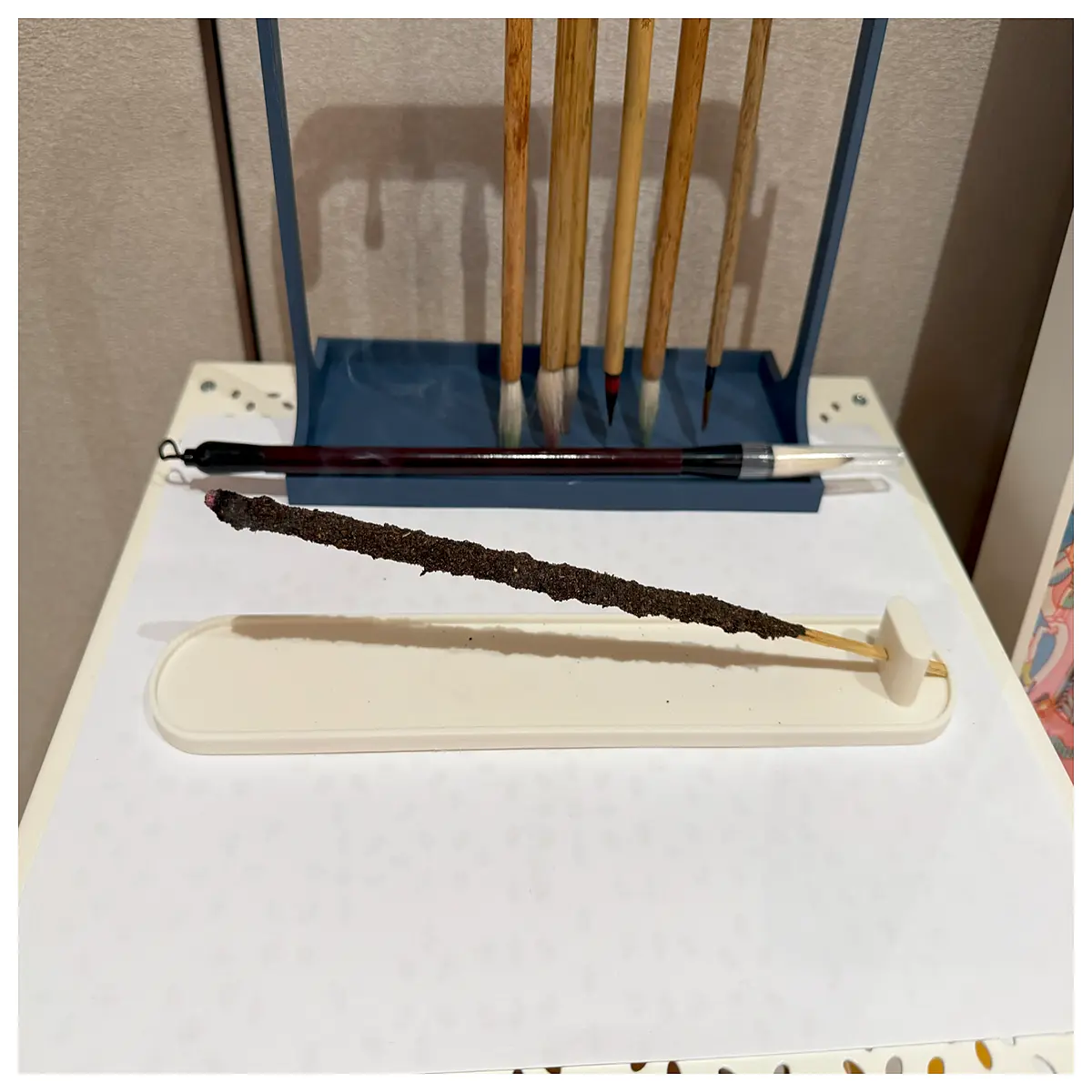 large incense stick holder 32mm thick cone for prayer sticks home altar decor