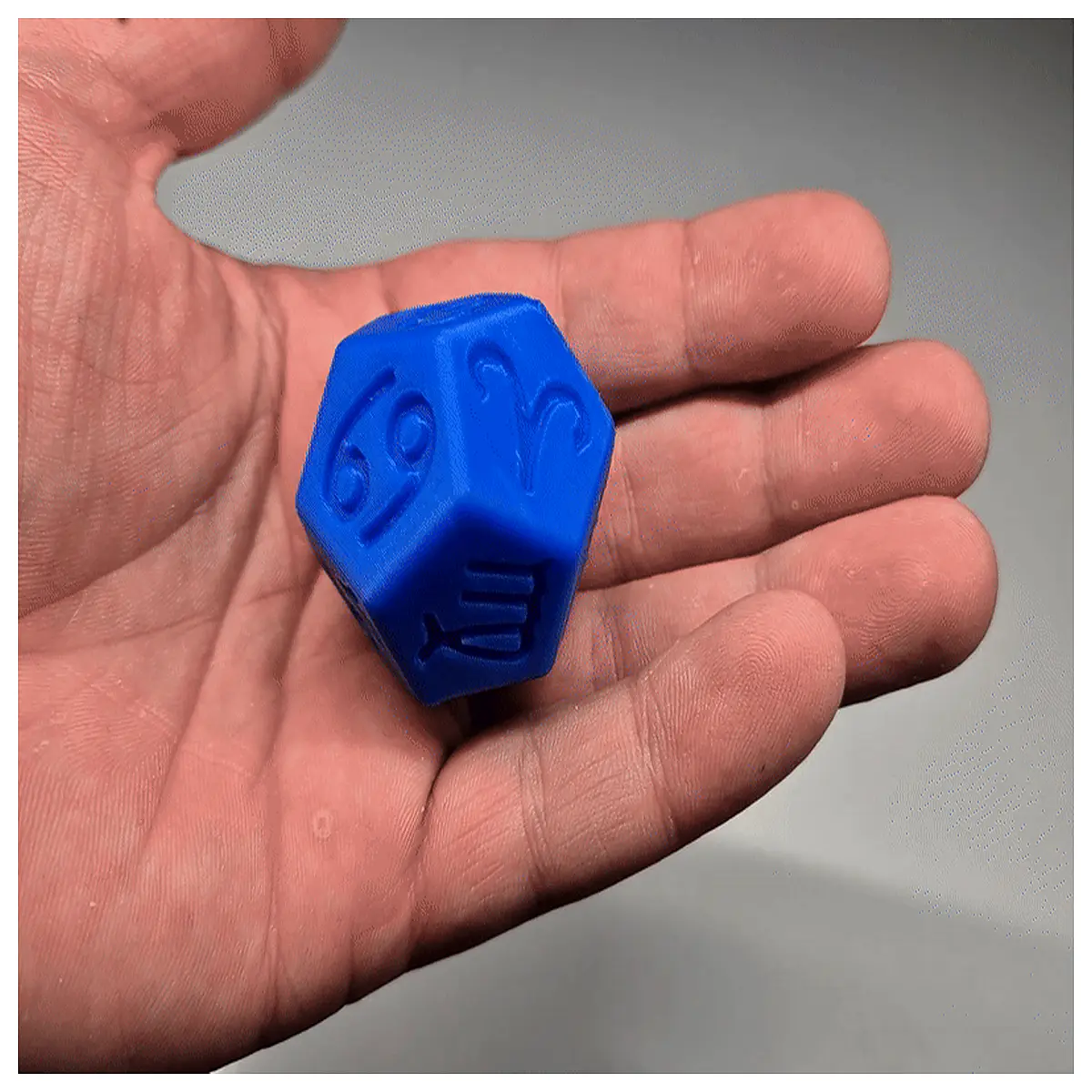 12 sided d12 dice set zodiac animal symbols for tabletop rpg gaming dungeons and dragons party accessories